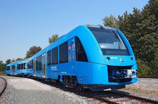 В Германии запустили поезда на водородных топливных элементах